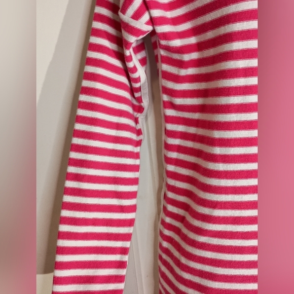 2/$30 Playful Stripes: Pink and White Long-Sleeve pullover GAP sweater (#1,100) - Picture 5 of 10